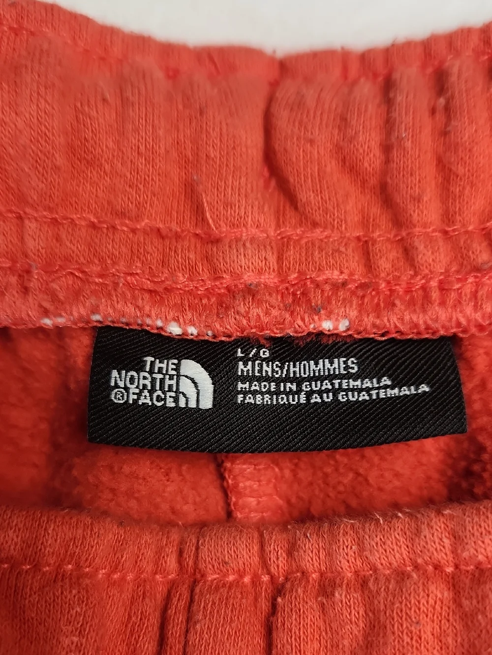 The North Face Men's Box NSE Cotton Fleece Shorts In Rusted Bronze Red Orange L‎